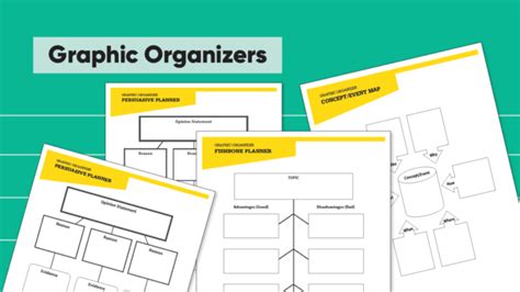 Free Graphic Organizers For Reading Comprehension Hmh