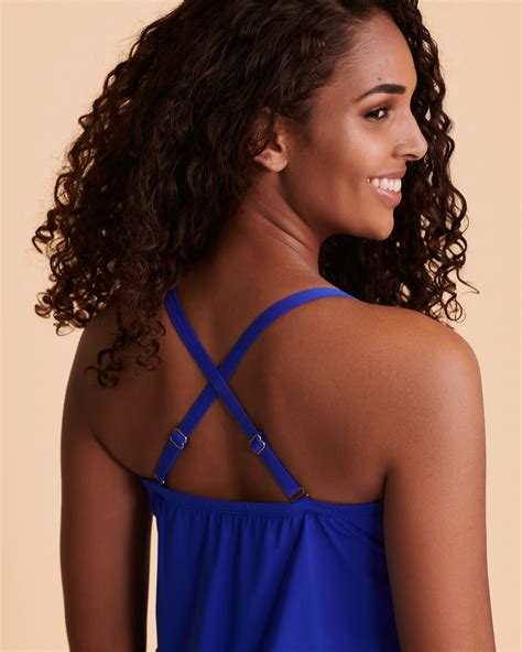 Christina Tankini Top Blue Bikini Village