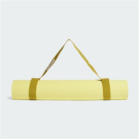 Adidas By Stella Mccartney Yoga Mat Yellow Free Delivery Adidas Uk