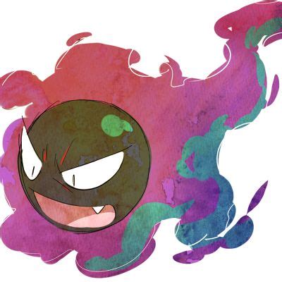 Gastly | Cute pokemon wallpaper, Pokemon, Ghost type pokemon