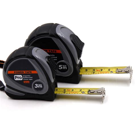 3/5/7/10M Black Manganese Steel Roll Ruler Meter Tape Measure Tool ...