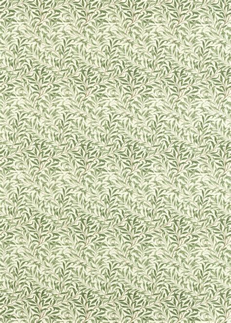 Willow Bough By Morris Sage Fabric Wallpaper Direct