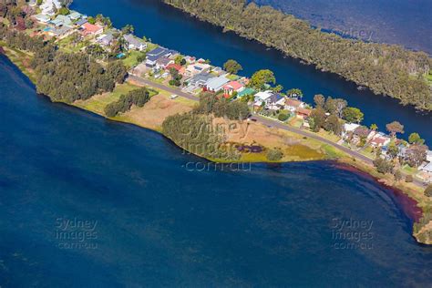 Aerial Stock Image - Chittaway Bay on Tuggerah Lake