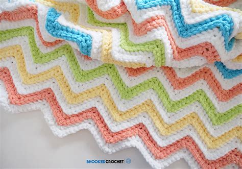 Chevron Crochet Baby Blanket | Dresses Images 2022