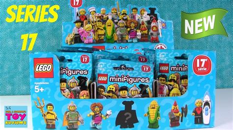 Lego Series 17 Minifigures Minifig Blind Bag Opening Full Set Unboxing