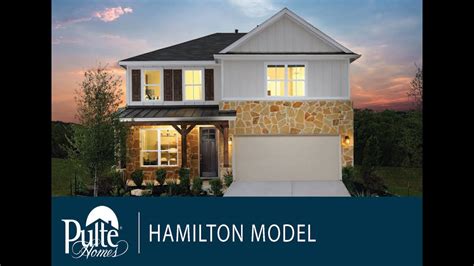 New Home Design Two Story Hamilton Home Builder Pulte Homes