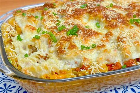 Macarr O Cremoso De Forno Receitinha Perfeita Pra Servir Na Refei O