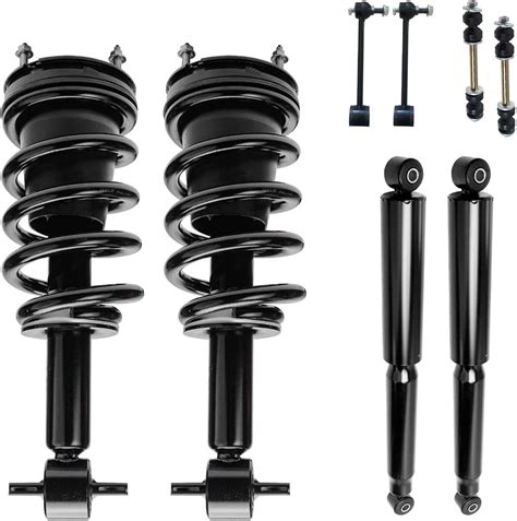 Weize Front Struts W Coil Spring Rear Shock Absorbers