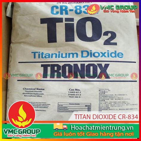 TITANIUM DIOXIDE TIO2 CR 828 HÓA CHẤT MIỀN TRUNG HÓA CHẤT ĐÀ NẴNG