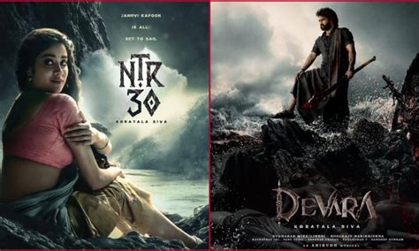 "Devara" - title revealed for Jr NTR's next, take a look at the first ...