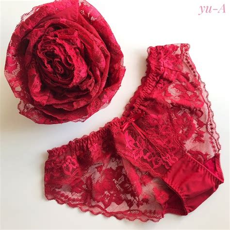 40offChasneyBeautyノーマルショーツ ディープレッド yu A ゆーあ lingerie