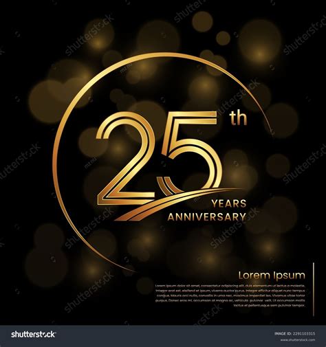 4,475 25th Wedding Anniversary Logo Images, Stock Photos, 3D objects ...