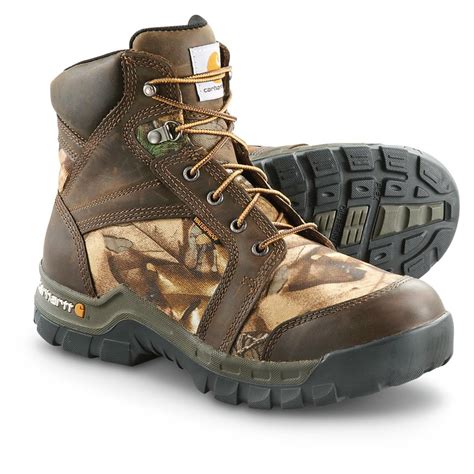 Carhartt Waterproof Work-Flex Boots - 621454, Work Boots at Sportsman's ...