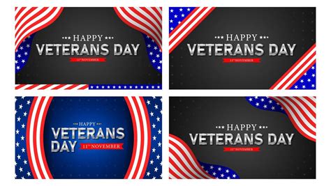 Veterans day background,banner,greeting card and banner with american ...