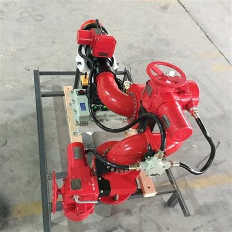 SS And MS Trolley Mounted Water Cum Foam Monitor For Fire Fighting At