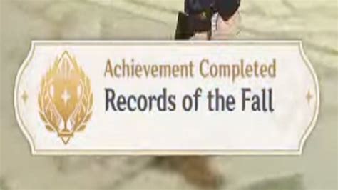 Records Of The Fall Easy Achievement Easy Primogems Fast Primogems