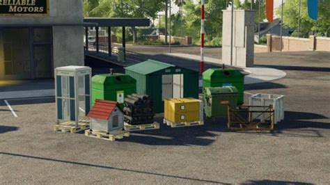 Fs Decorative Pallets Pack V Farming Simulator