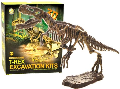 Szkielet T REX 3D Dinozaur Wykopaliska Zestaw 7656798675 Oficjalne