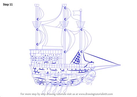 Step By Step How To Draw Flying Dutchman From Terraria