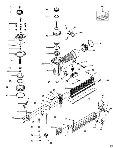 Bostitch Sb In Nailer Type Rev Spare Parts Spare Sb In Type