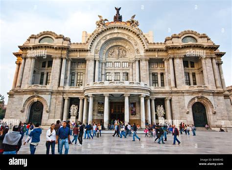 Palacio De Bellas Artes Or The Palace Of Fine Arts Mexico City Mexico