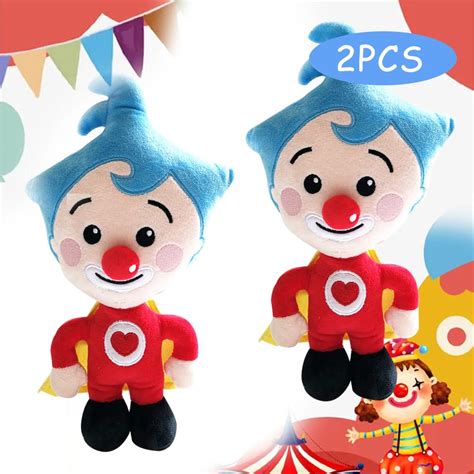 Peluche De Peluche Plim Plim Con Forma De Payaso 20 Cm Para Niños 2