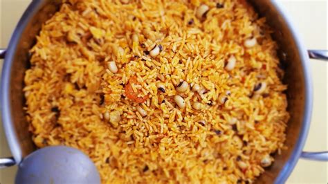 How To Make Delicious Waakye Jollof Jollof Rice And Beans Youtube