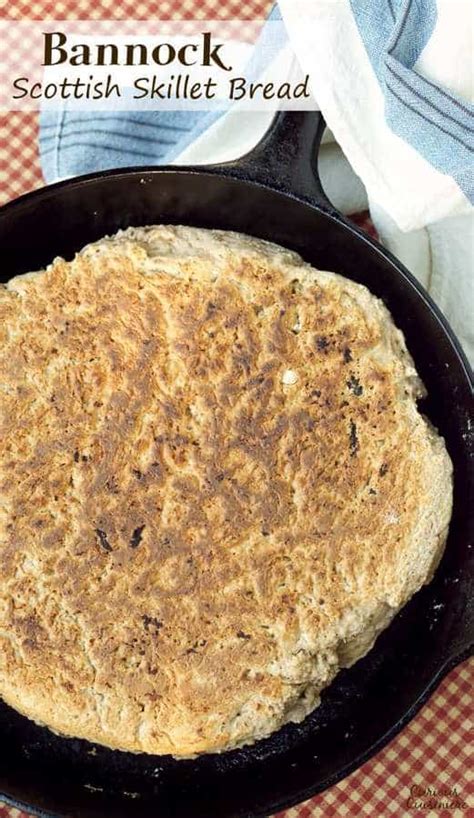 Bannock Scottish Skillet Bread Curious Cuisiniere