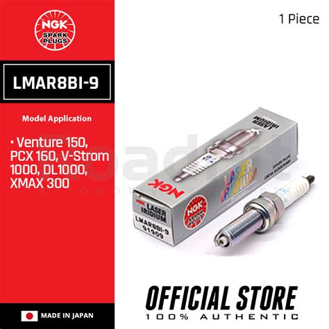 NGK LMAR8BI 9 Iridium Spark Plug Spark Plugs For FEKON Venture 150