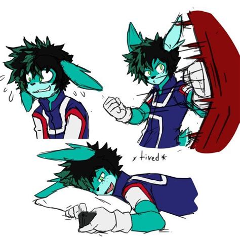 Bun Deku Izuku Midoriya Doodles By Raxkiyamato On Deviantart Мемы Наруто