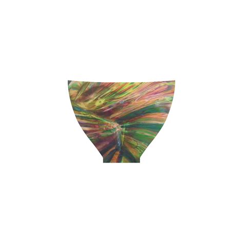 Abstract Colorful Glass Custom Bikini Swimsuit Id D