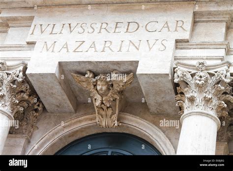 Santi Vincenzo E Anastasio A Trevi Church Rome Italy Stock Photo Alamy