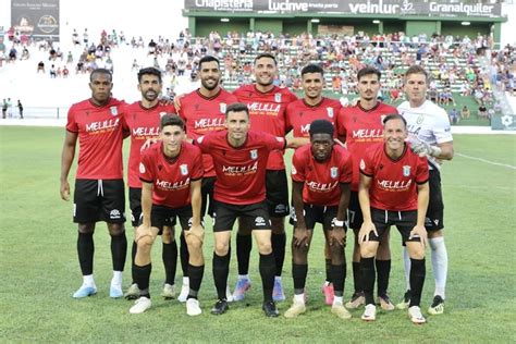 Buena Imagen De La U D Melilla En El Trofeo Ciudad De Los D Lmenes