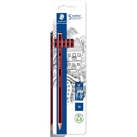 Staedtler Tradition Graphite B Pencil Pack Big W