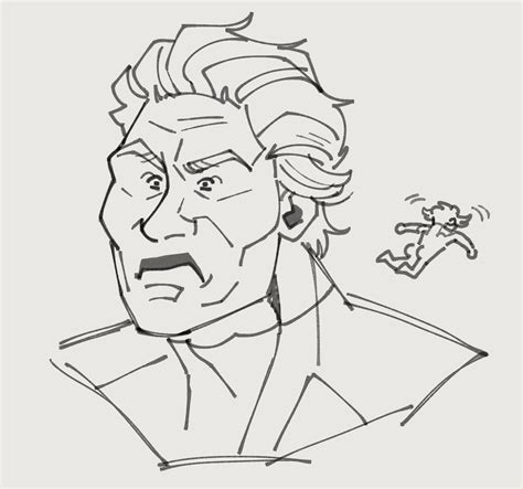 Bro Code Gay COMMS OPEN On Twitter Admiring His Silly Hair Curls And Tiny Ass Eyes