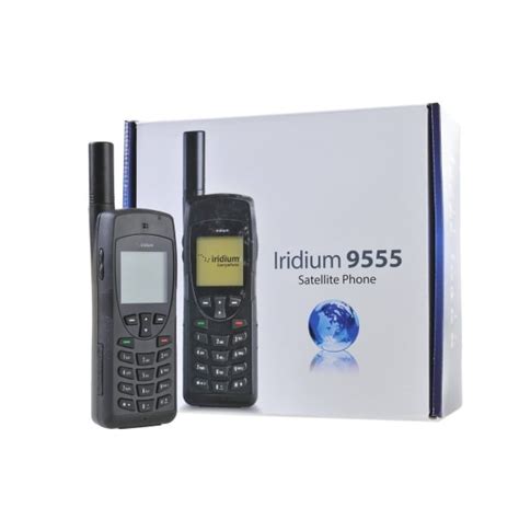 Iridium 9555 Satellite Phone With Accessories And Pre Paid Sim Card