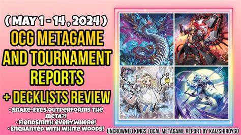 Yu Gi Oh Ocg Metagame Report And Deck List Reviews May May