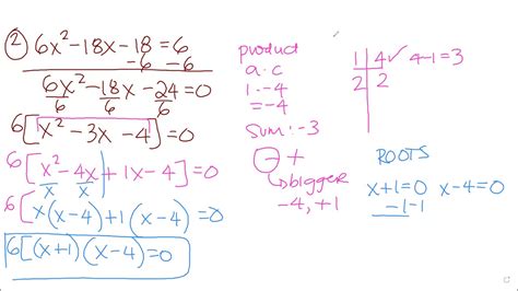 Solving Quadratics By Factoring A Greater Than Youtube