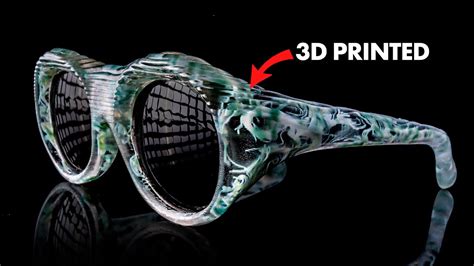 I Designed Sunglasses With A 200000 3d Printer And Ai Youtube