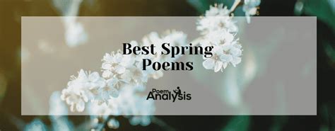 12 Beautiful Spring Poems Every Poet Lover Must Read