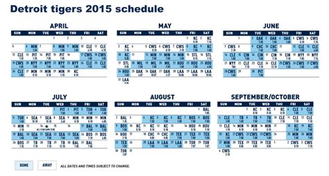 Detroit Tigers Games & Schedule at Comerica Park