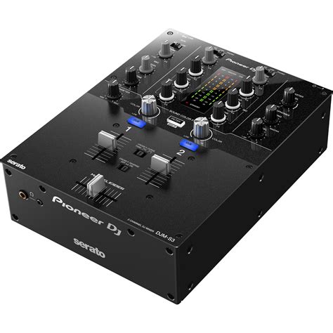 Pioneer DJ DJM-S3 2-Channel DJ Mixer for Serato DJM-S3 B&H Photo