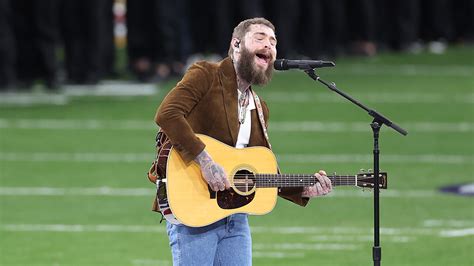 Post Malone Sings 'America the Beautiful' At 2024 Super Bowl: Watch