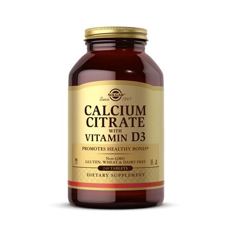 Calcium Citrate With Vitamin D