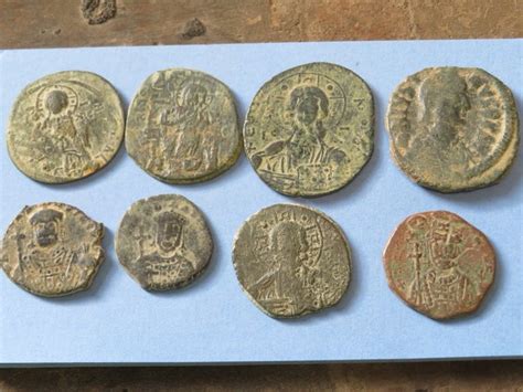 Byzantijnse Rijk Lot Of Coins Folles Th Th Catawiki