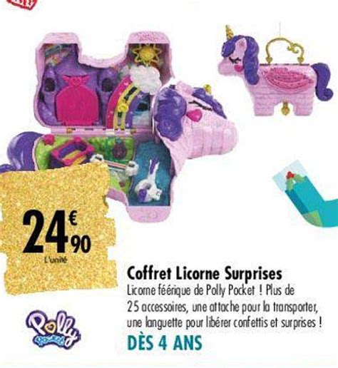 Promo Coffret Licorne Surprises Chez Carrefour Icatalogue Fr