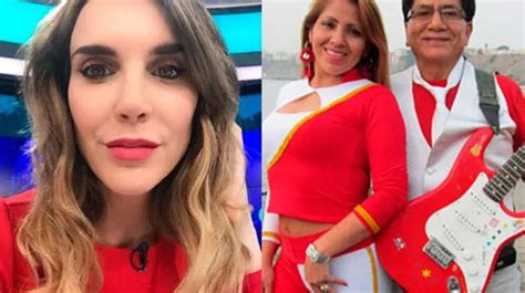 Juliana Oxenford celebró la Navidad al ritmo de Pintura Roja VIDEO