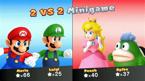 Mario Party 10 Mario Vs Peach Vs Luigi Vs Spike Chaos Castle YouTube