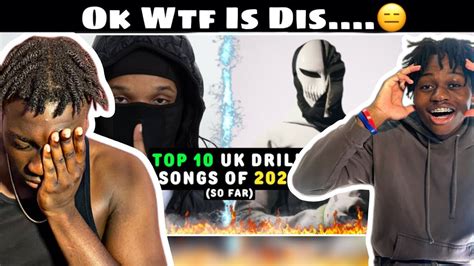 American Reaction To TOP 10 UK DRILL SONGS OF 2023 YouTube