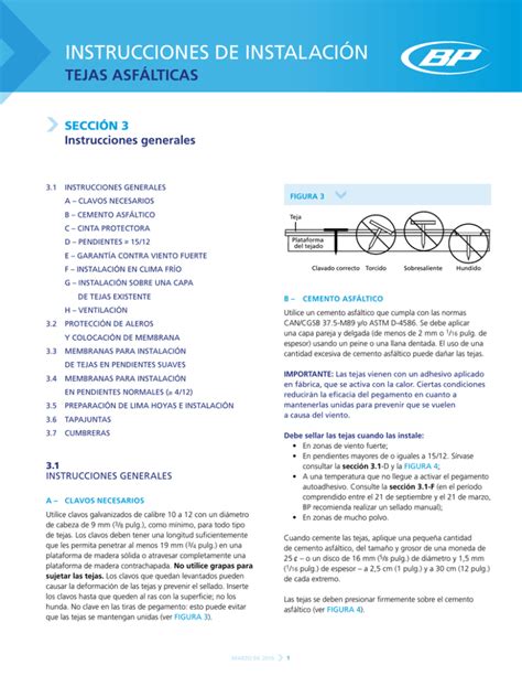 instrucciones de instalación